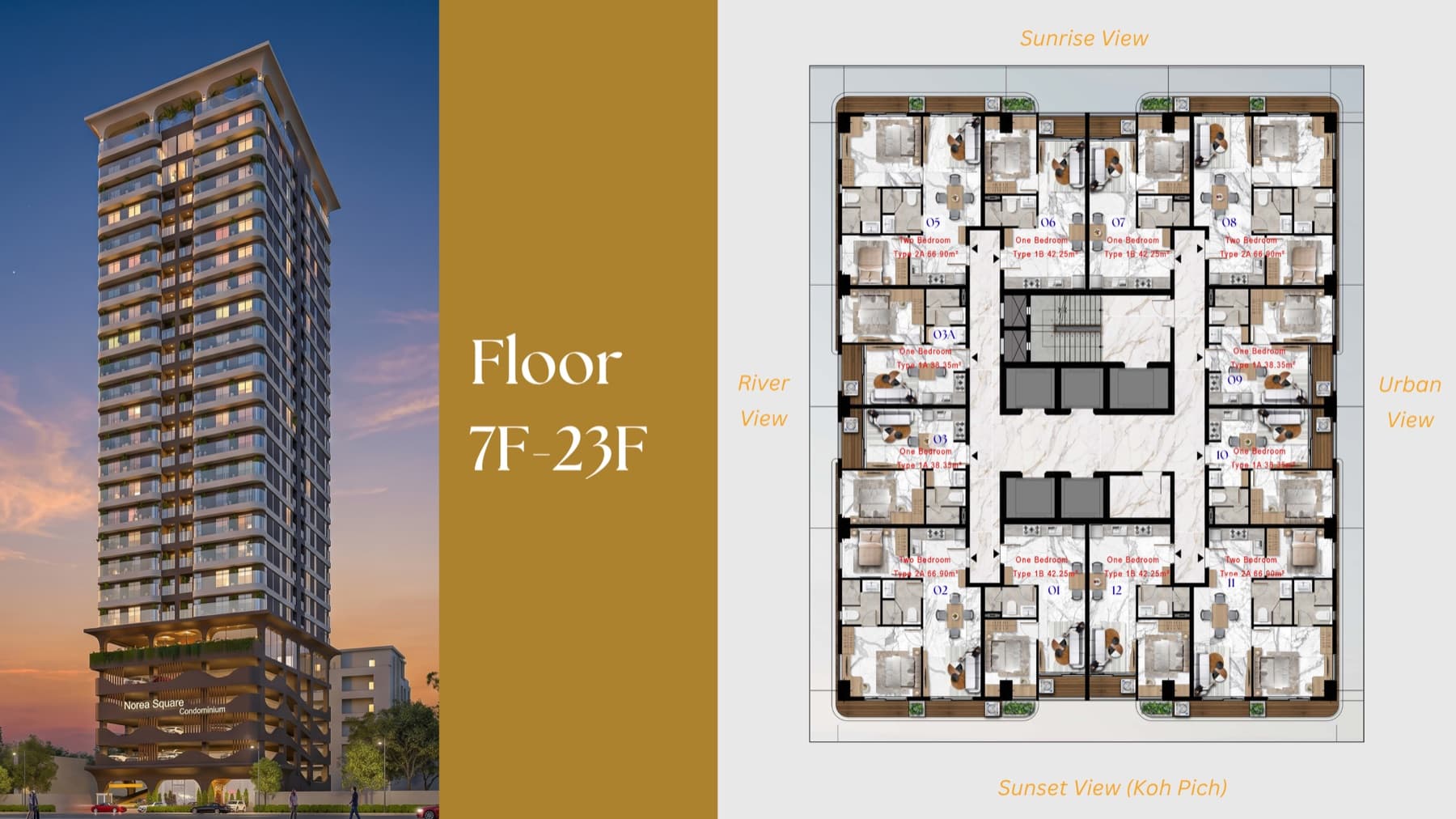 Norea Square curated listing image in Koh Norea, Phnom Penh 1